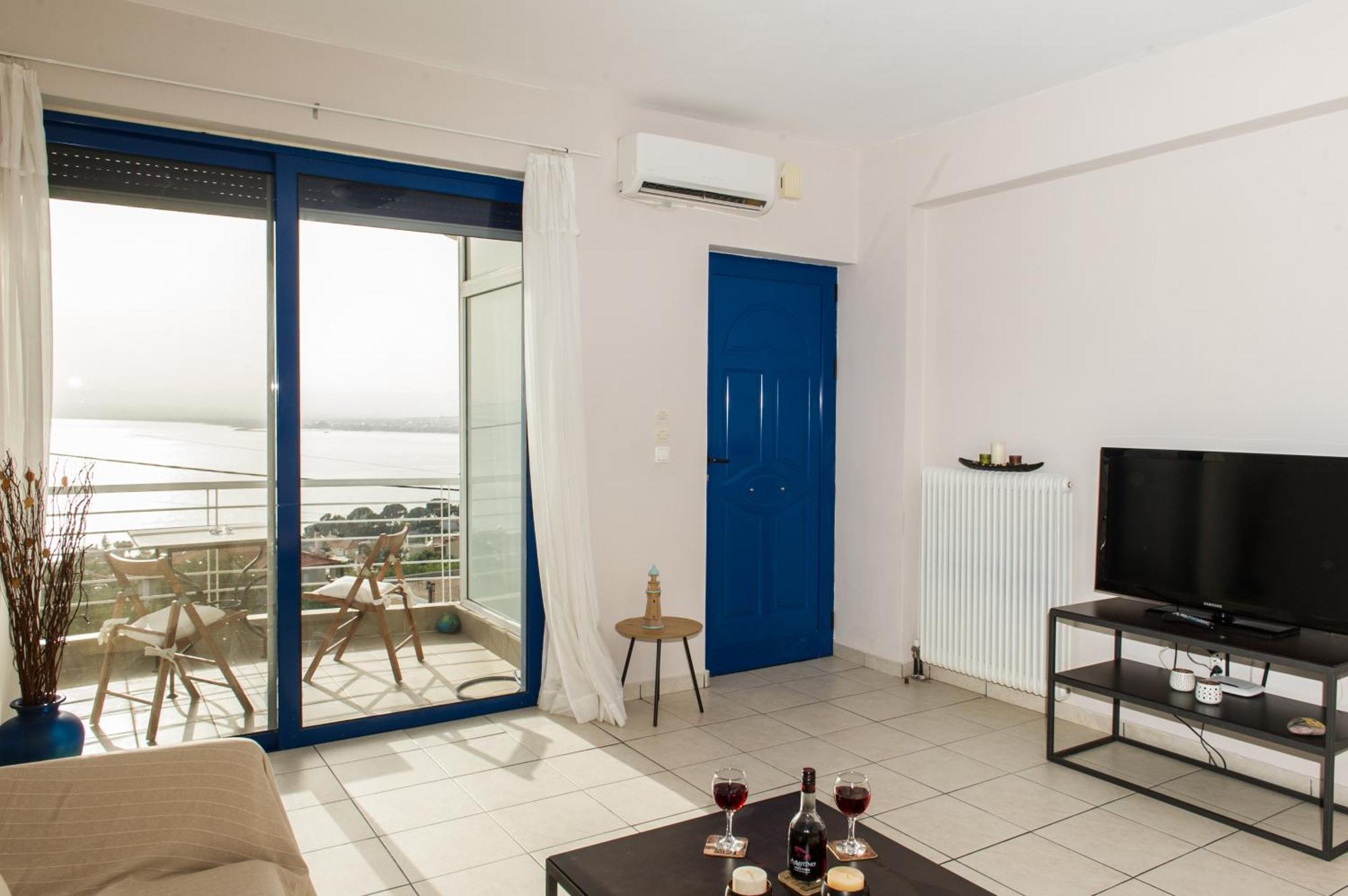 Kamari Blue Apartments Kalamata Bagian luar foto